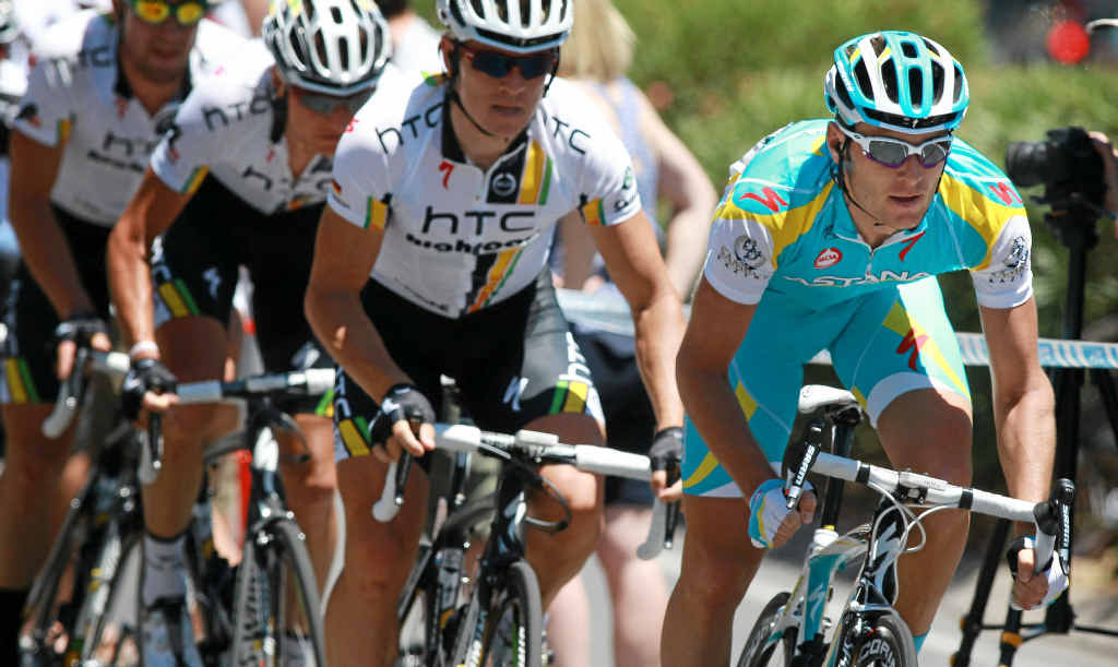 Allan Davis (front), pictured in January’s Tour Down Under, is looking forward to a new year with new Australian team GreenEDGE. Allan Davis (front), pictured in January’s Tour Down Under, is looking forward to a new year with new Australian team GreenEDGE.